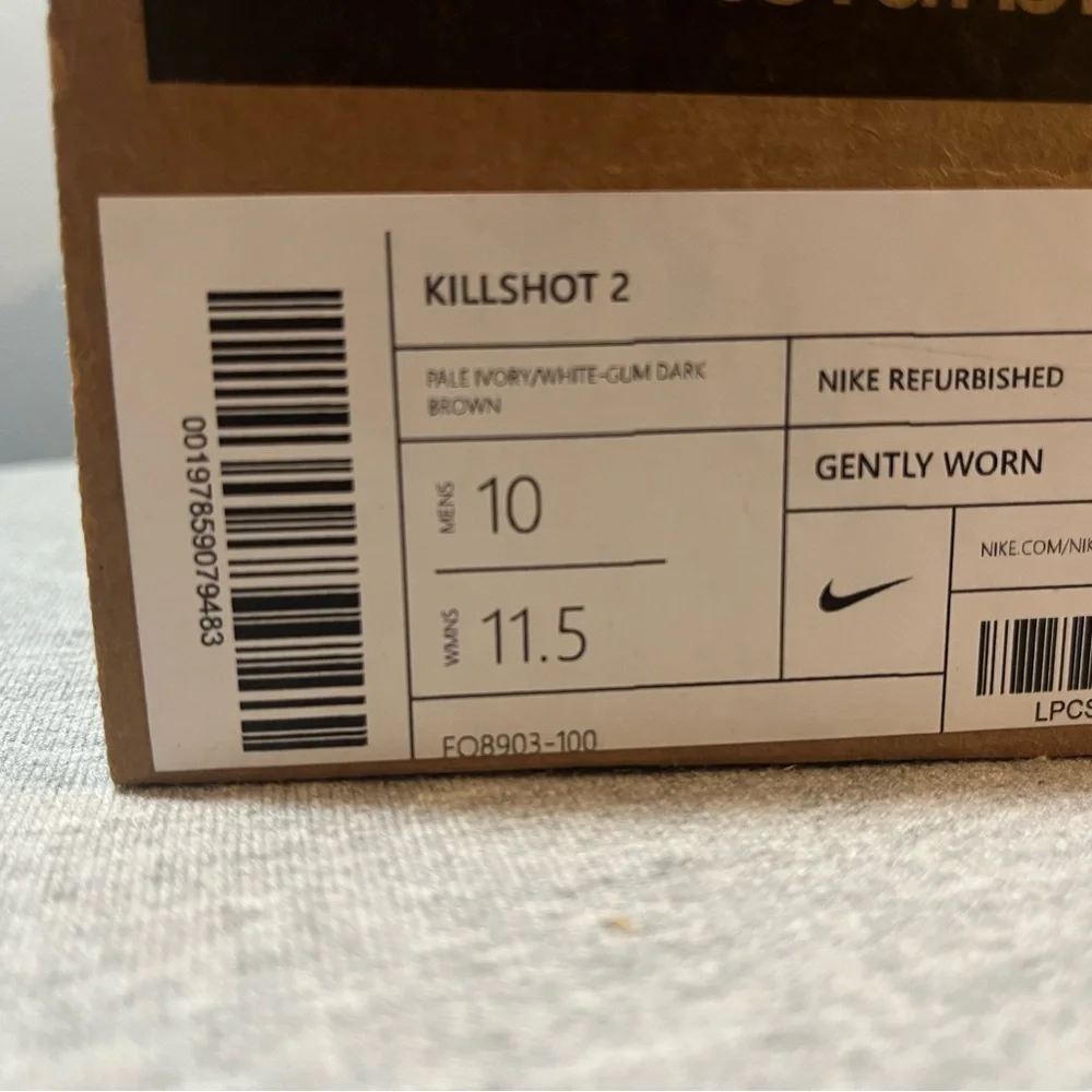 Nike Killshot 2 Ivory Brown White Gum Sneaker Men's Shoe Size 10 FQ8903-100 - Picture 11 of 11
